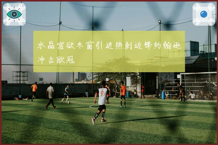 水晶宫欲冬窗引进热刺边锋约翰逊冲击欧冠